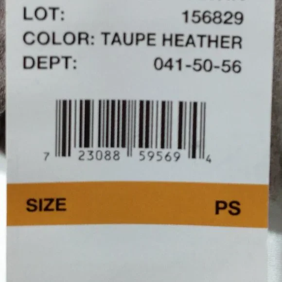 London Fog Sherpa Hood Wool-Blend Coat-Petite Small-Taupe Heather-New with Tags - Picture 4 of 7